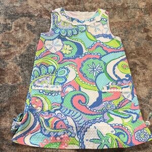 Lilly Pulitzer Girls Coastal shift Dress — GUC size 5